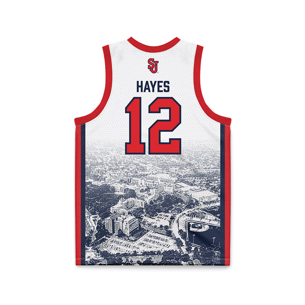 St. Johns - NCAA Women's Basketball : Kyla Hayes - Basketball Jersey-1