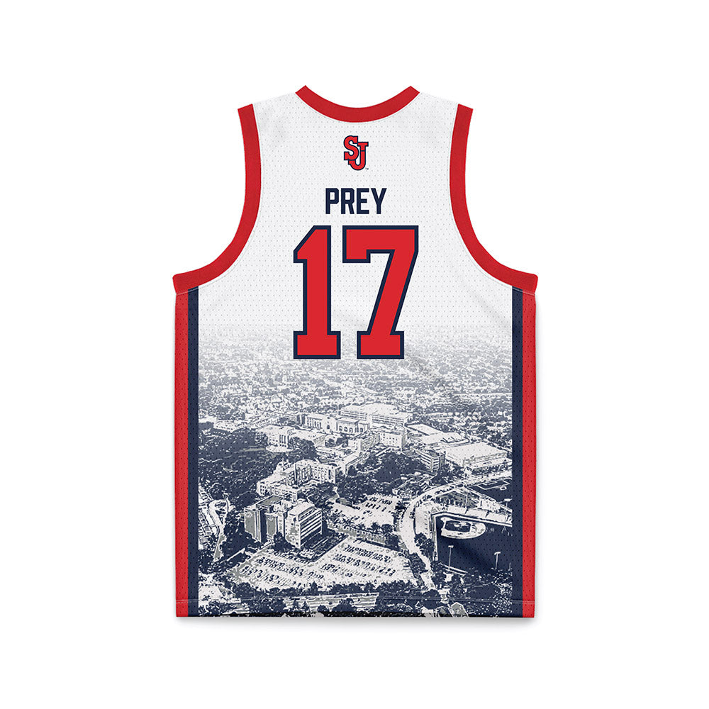 St. Johns - NCAA Men's Basketball : Ruben Prey - Basketball Jersey-1