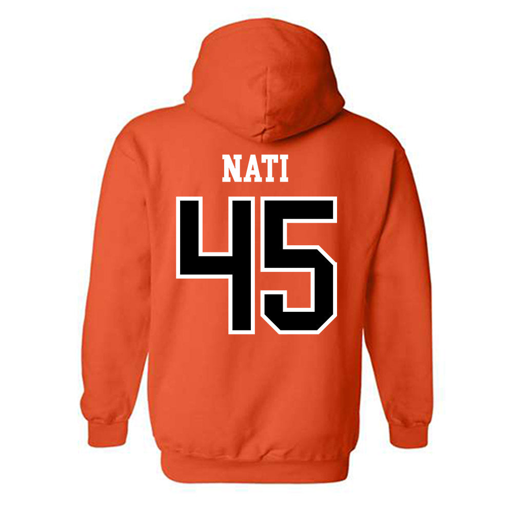 Oregon State - NCAA Baseball : Joshua Nati - Classic Shersey Hooded Sweatshirt-1
