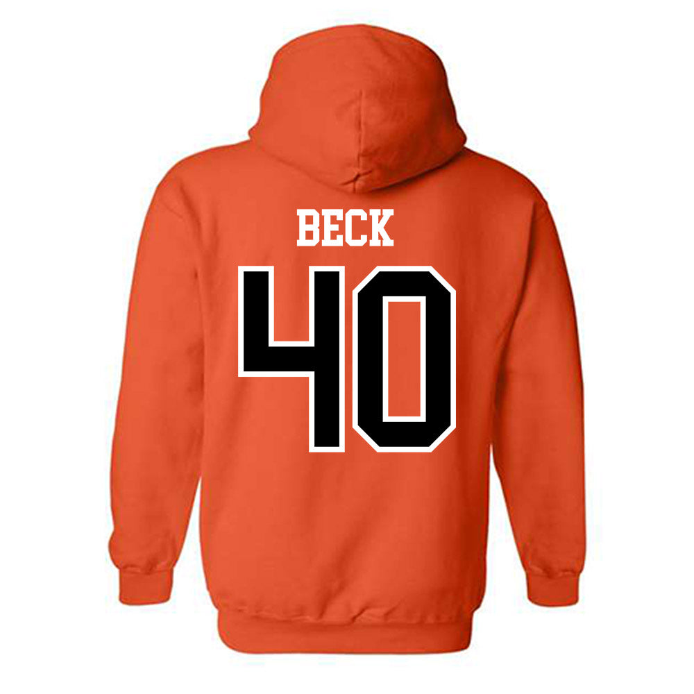 Oregon State - NCAA Baseball : Kameron Beck - Classic Shersey Hooded Sweatshirt-1