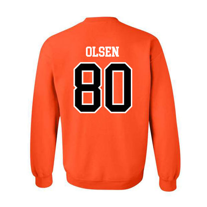 Oregon State - NCAA Football : Eric Olsen - Classic Shersey Crewneck Sweatshirt-1