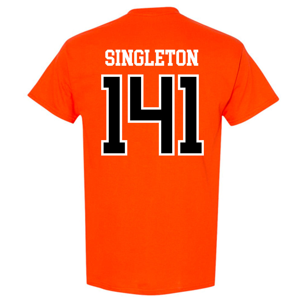 Oregon State - NCAA Wrestling : Nash Singleton - Classic Shersey T-Shirt-1
