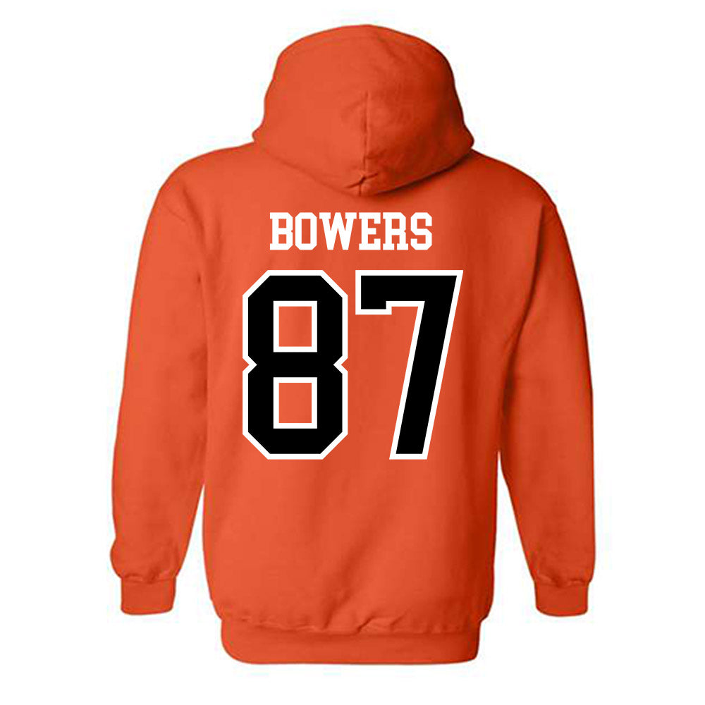 Oregon State - NCAA Football : Jackson Bowers - Classic Shersey Hooded Sweatshirt-1