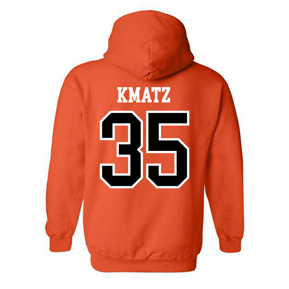Oregon State - NCAA Baseball : Zach Kmatz - Classic Shersey Hooded Sweatshirt-1