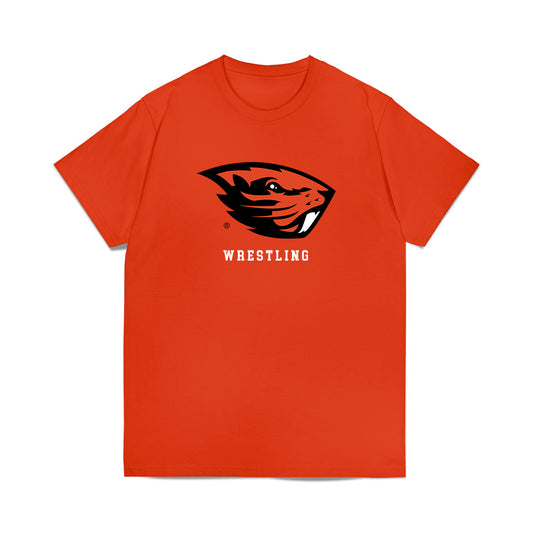 Oregon State - NCAA Wrestling : Cory Thomas - Classic Shersey T-Shirt-0