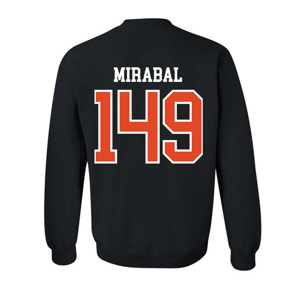 Oregon State - NCAA Wrestling : Moses Mirabal - Classic Shersey Crewneck Sweatshirt-1