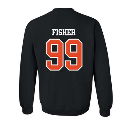 Oregon State - NCAA Football : Niklas Fisher - Classic Shersey Crewneck Sweatshirt-1