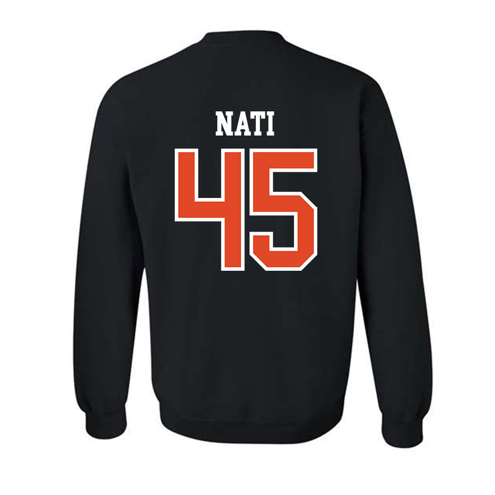 Oregon State - NCAA Baseball : Joshua Nati - Classic Shersey Crewneck Sweatshirt-1