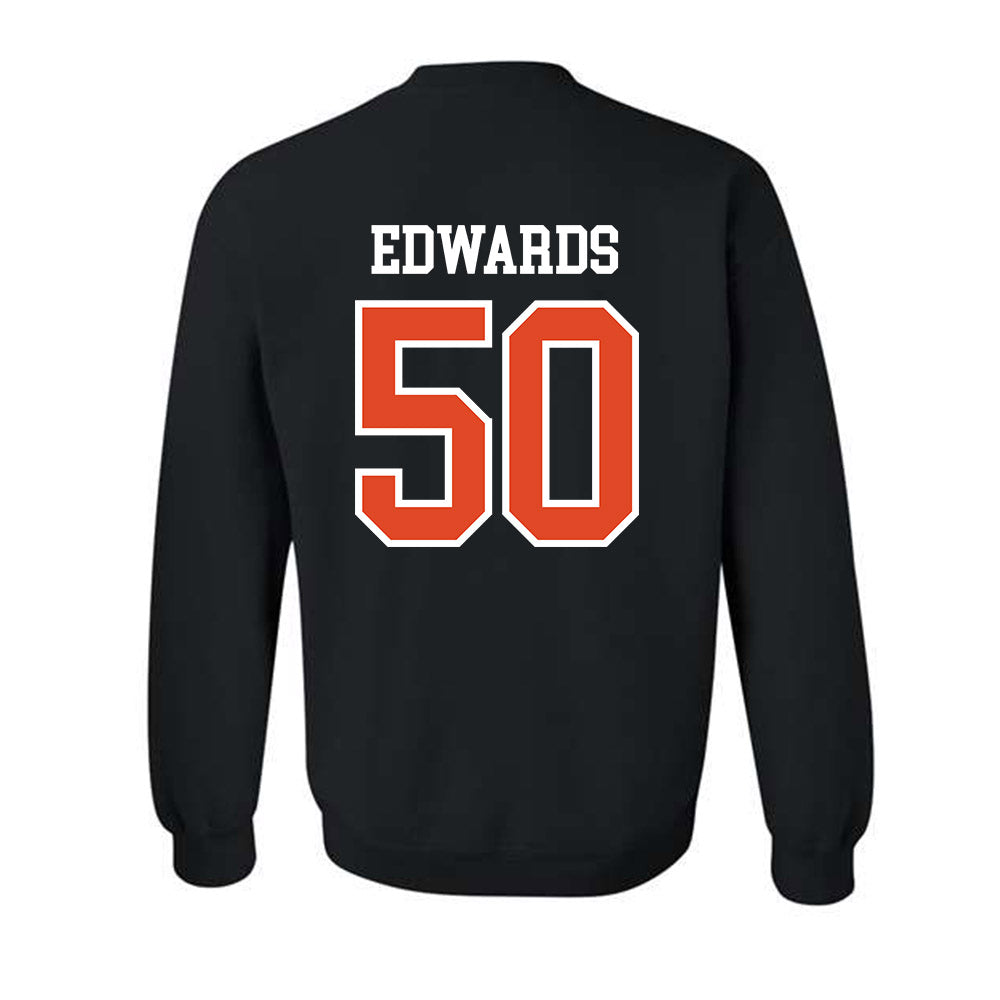 Oregon State - NCAA Baseball : Zach Edwards - Classic Shersey Crewneck Sweatshirt-1