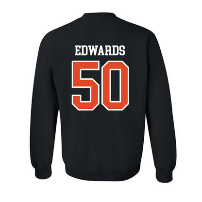 Oregon State - NCAA Baseball : Zach Edwards - Classic Shersey Crewneck Sweatshirt-1