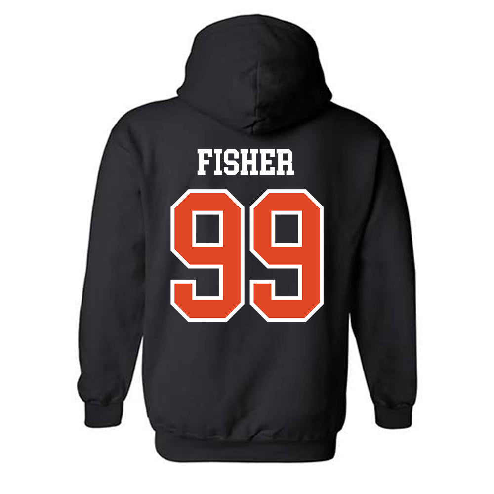 Oregon State - NCAA Football : Niklas Fisher - Classic Shersey Hooded Sweatshirt-1