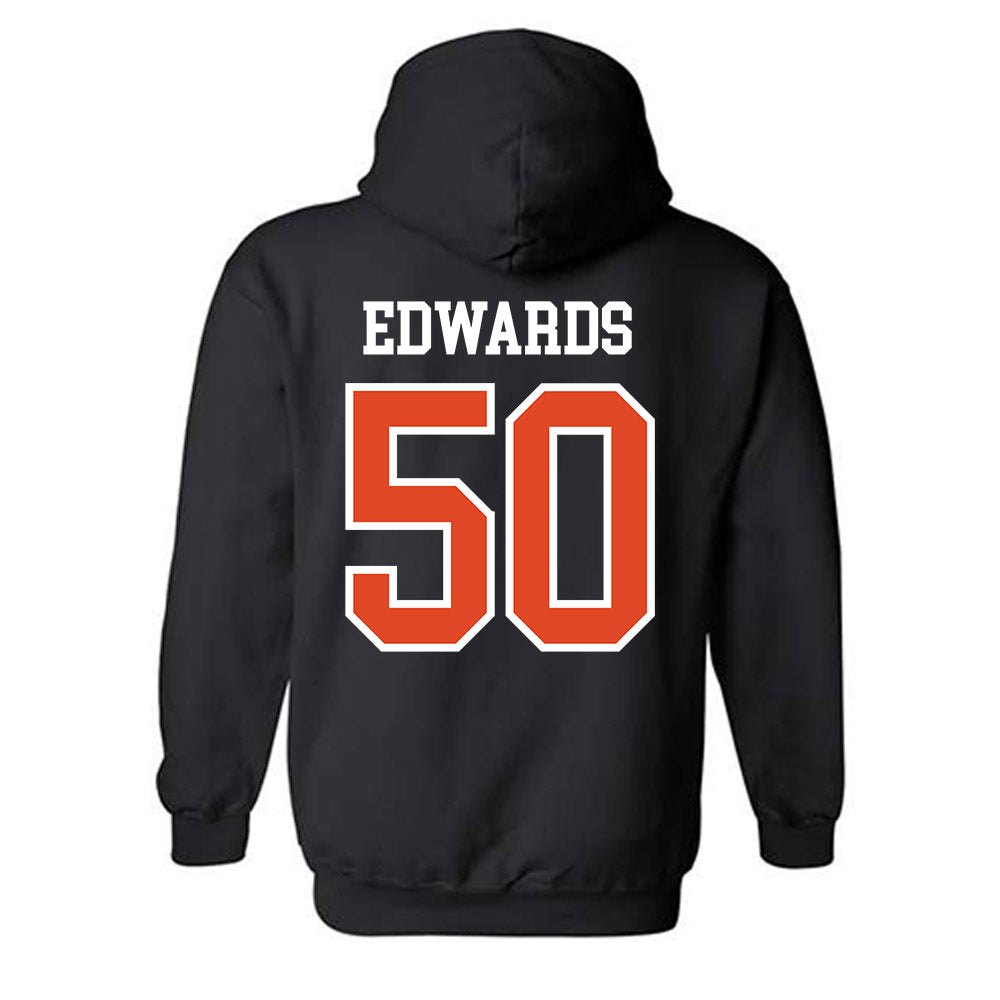 Oregon State - NCAA Baseball : Zach Edwards - Classic Shersey Hooded Sweatshirt-1