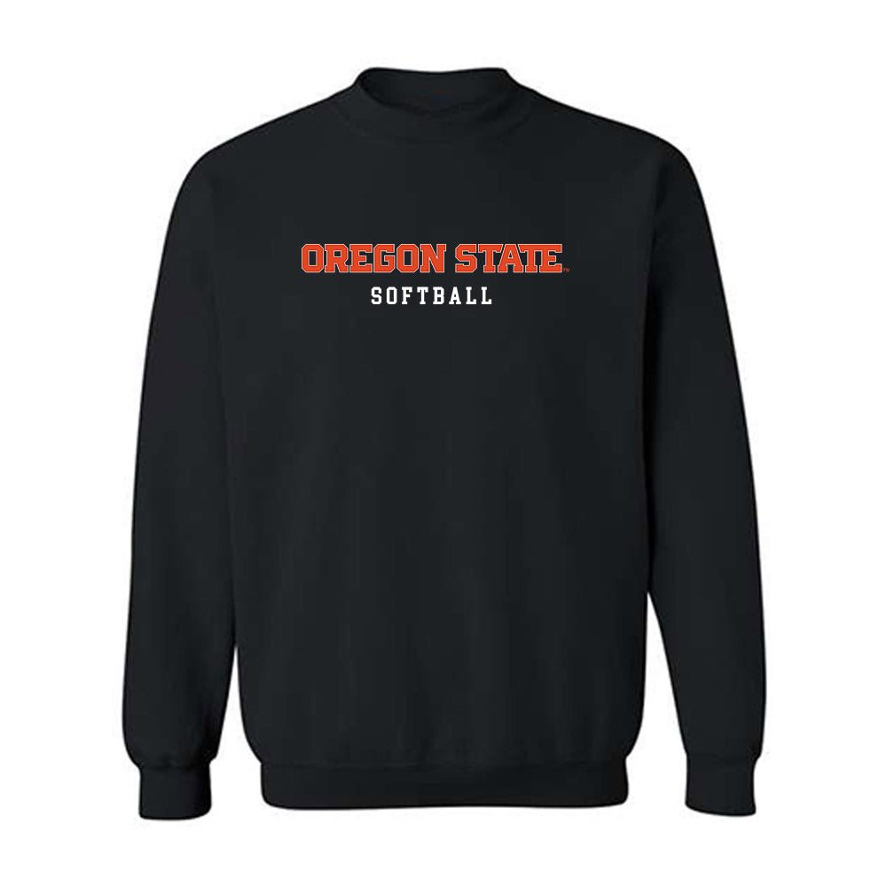 Oregon State - NCAA Softball : Kimberlee Aleman - Classic Shersey Crewneck Sweatshirt-0