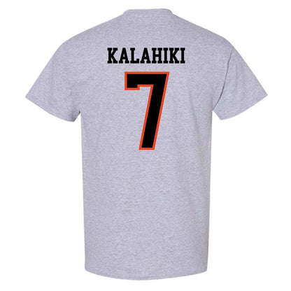 Oregon State - NCAA Football : Kahanu Kalahiki - Classic Shersey T-Shirt-2