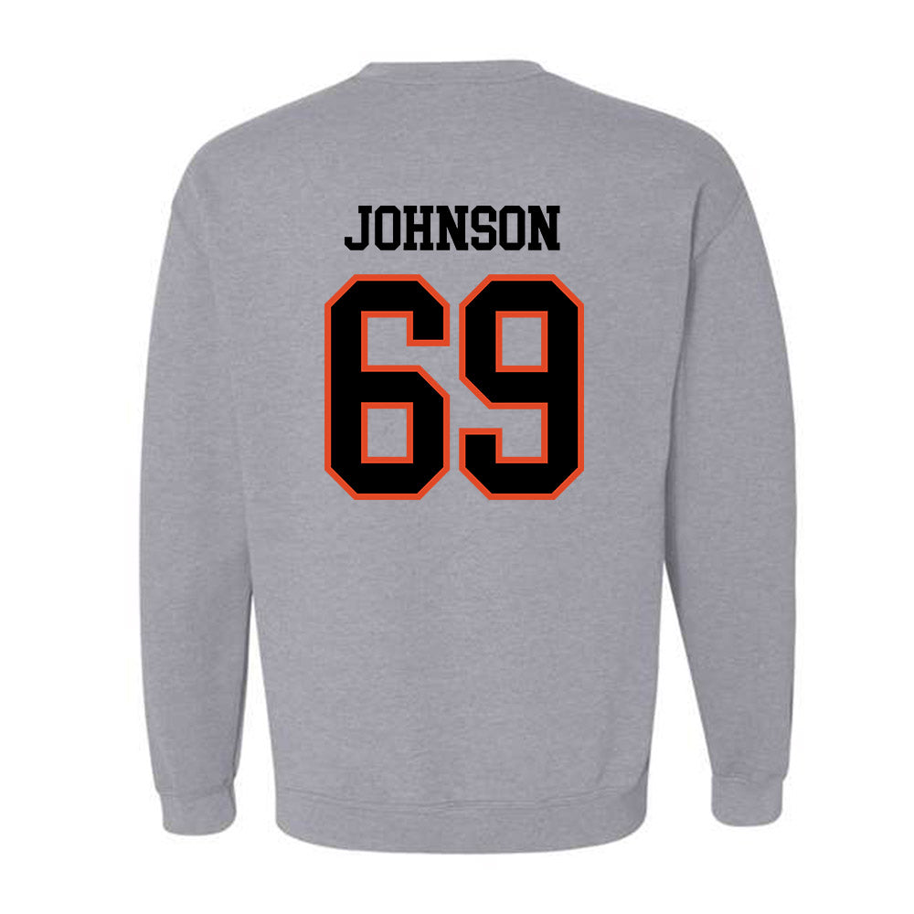 Oregon State - NCAA Football : Kwan Johnson - Classic Shersey Crewneck Sweatshirt-3