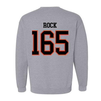 Oregon State - NCAA Wrestling : keller rock - Classic Shersey Crewneck Sweatshirt-3