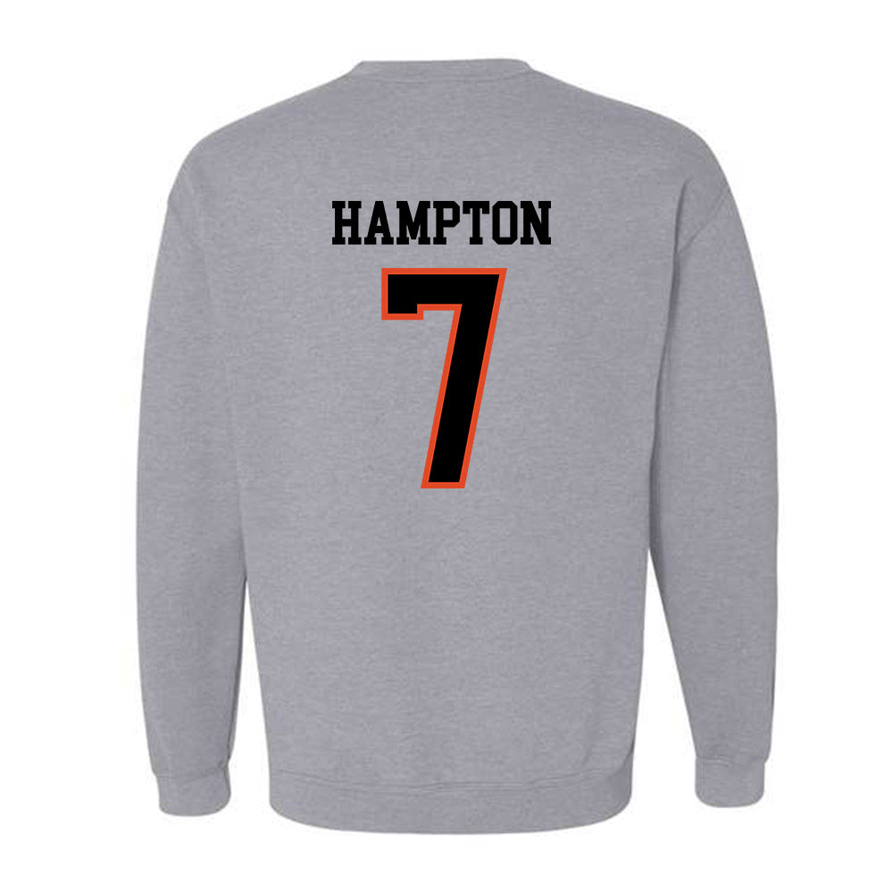 Oregon State - NCAA Football : Aeryn Hampton - Classic Shersey Crewneck Sweatshirt-2