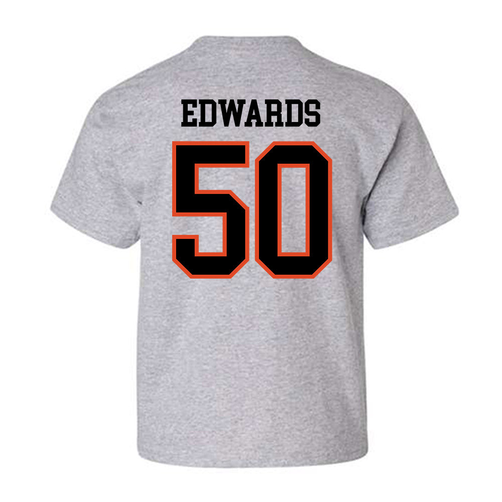 Oregon State - NCAA Baseball : Zach Edwards - Classic Shersey Youth T-Shirt-2