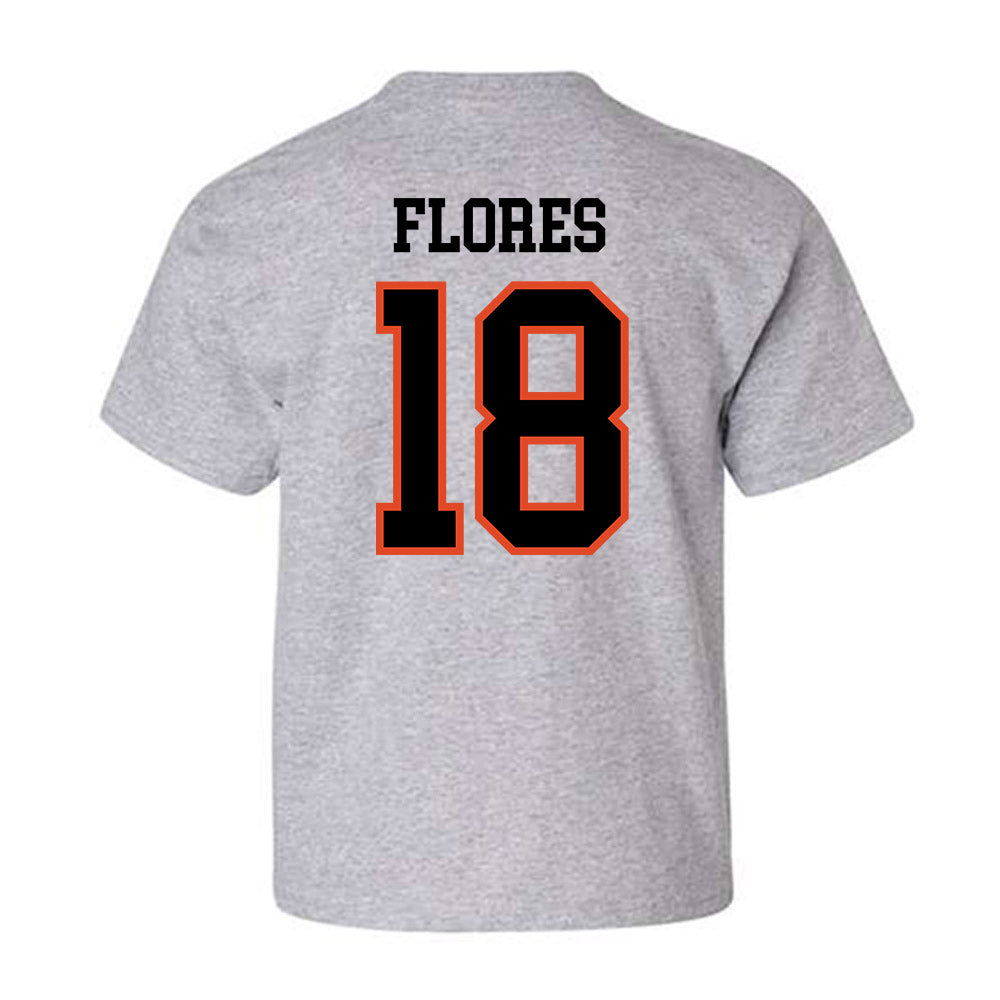 Oregon State - NCAA Softball : Justice Flores - Classic Shersey Youth T-Shirt-3