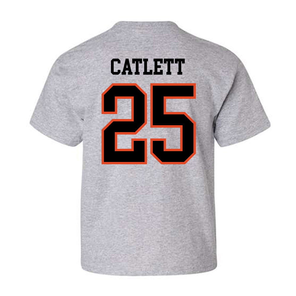 Oregon State - NCAA Men's Soccer : Sava Catlett - Classic Shersey Youth T-Shirt-2