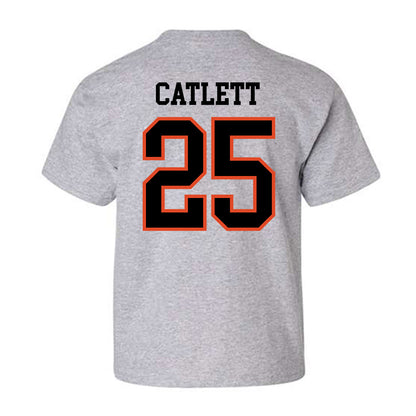 Oregon State - NCAA Men's Soccer : Sava Catlett - Classic Shersey Youth T-Shirt-2