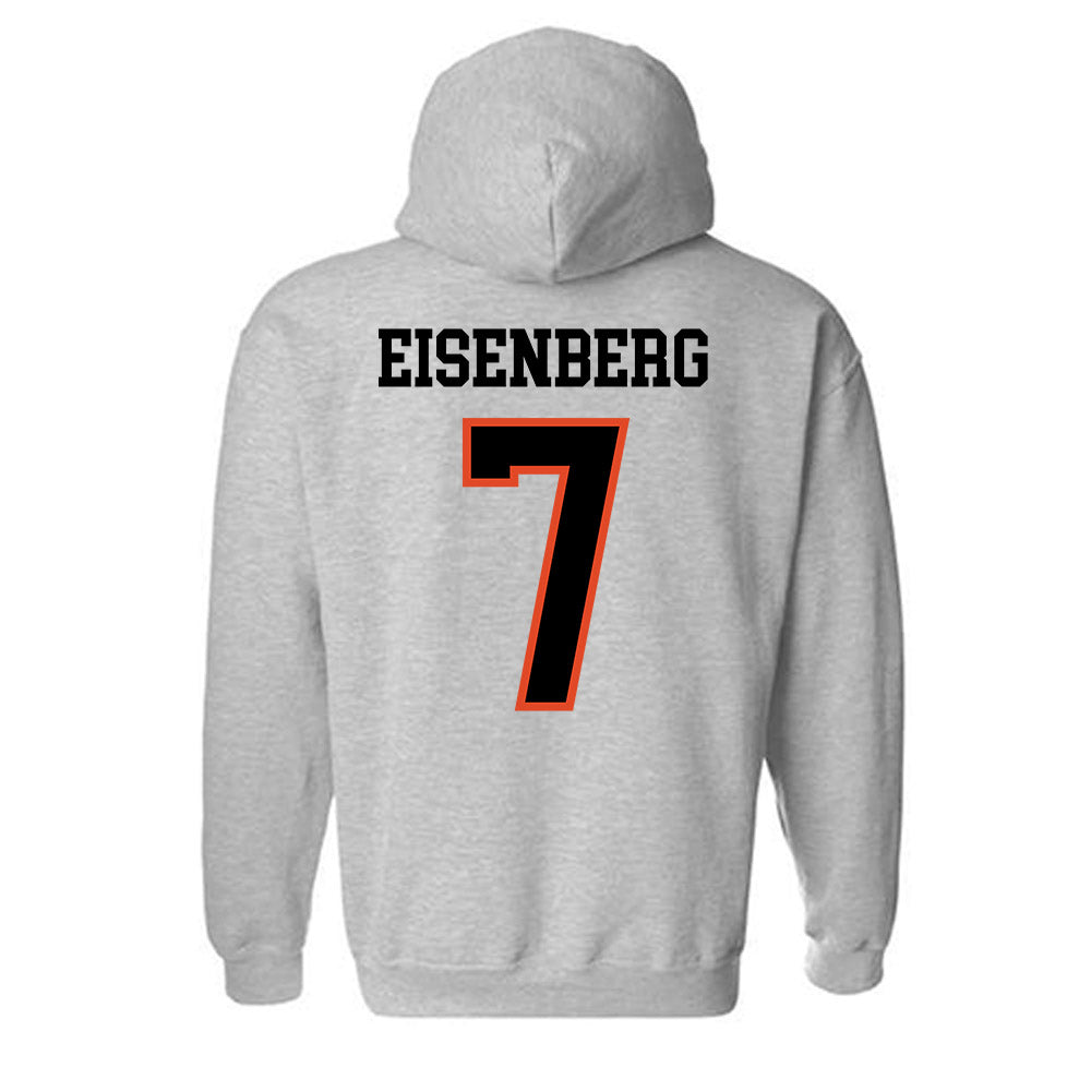 Oregon State - NCAA Men's Soccer : Max Eisenberg - Classic Shersey Hooded Sweatshirt-3