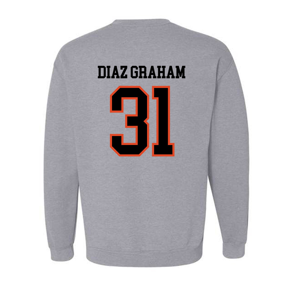 Oregon State - NCAA Men's Basketball : Jorge Diaz Graham - Classic Shersey Crewneck Sweatshirt-2