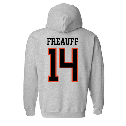 Oregon State - NCAA Football : Eddie Freauff - Classic Shersey Hooded Sweatshirt-3