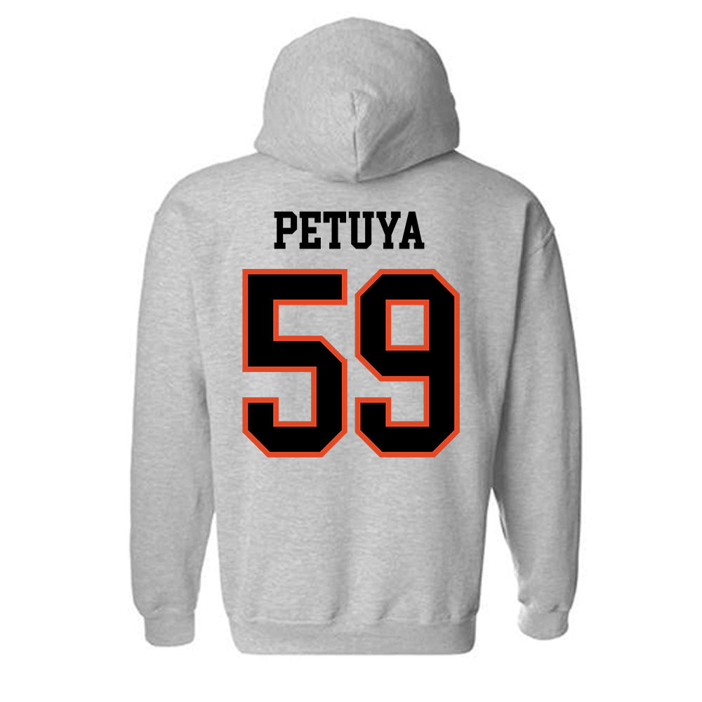 Oregon State - NCAA Football : Frankie Petuya - Classic Shersey Hooded Sweatshirt-3
