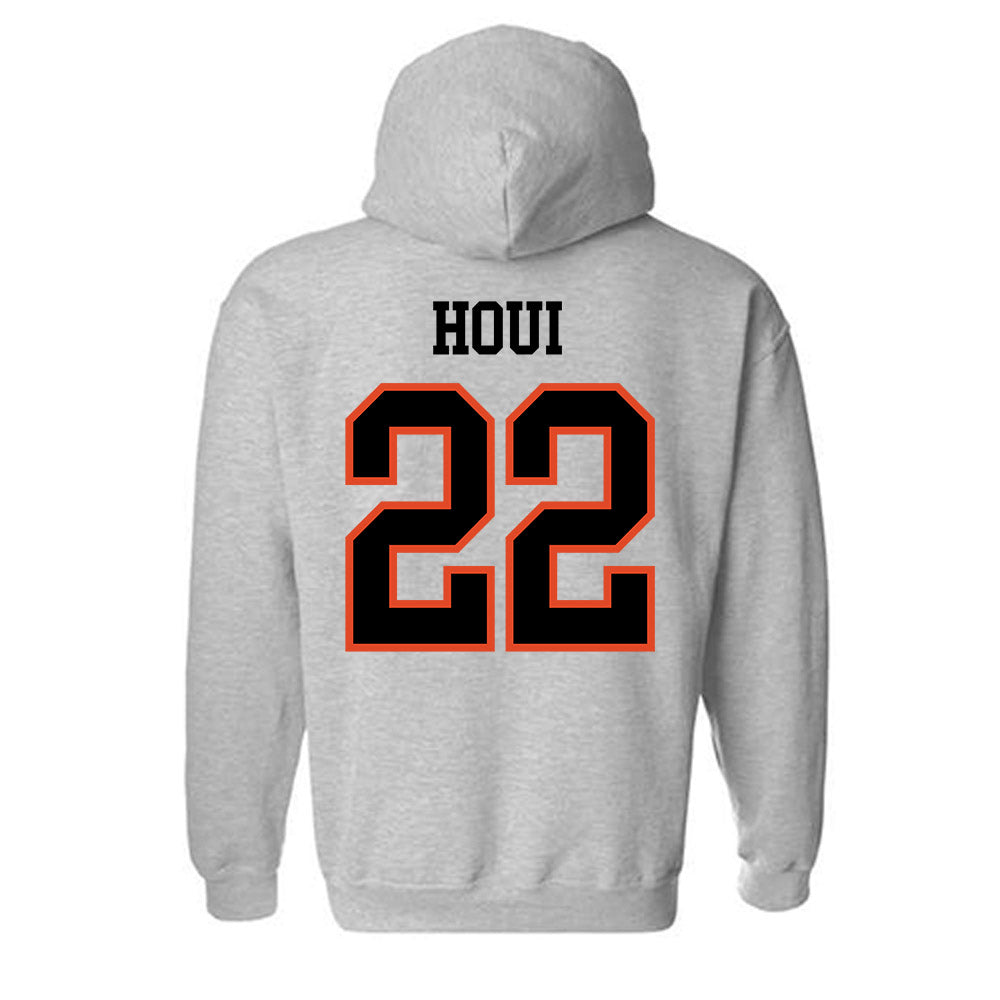 Oregon State - NCAA Football : Isaiah Houi - Classic Shersey Hooded Sweatshirt-3