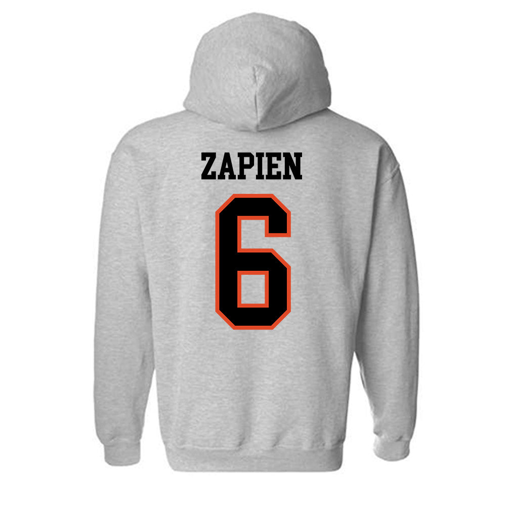 Oregon State - NCAA Men's Soccer : Javier Zapien - Classic Shersey Hooded Sweatshirt-2