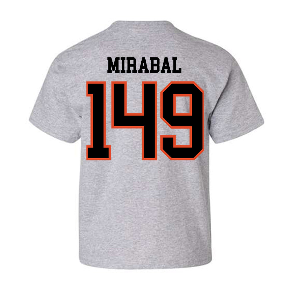 Oregon State - NCAA Wrestling : Moses Mirabal - Classic Shersey Youth T-Shirt-3
