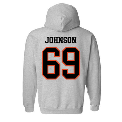 Oregon State - NCAA Football : Kwan Johnson - Classic Shersey Hooded Sweatshirt-3
