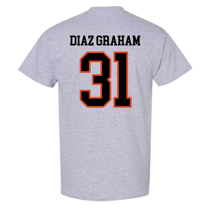 Oregon State - NCAA Men's Basketball : Jorge Diaz Graham - Classic Shersey T-Shirt-3