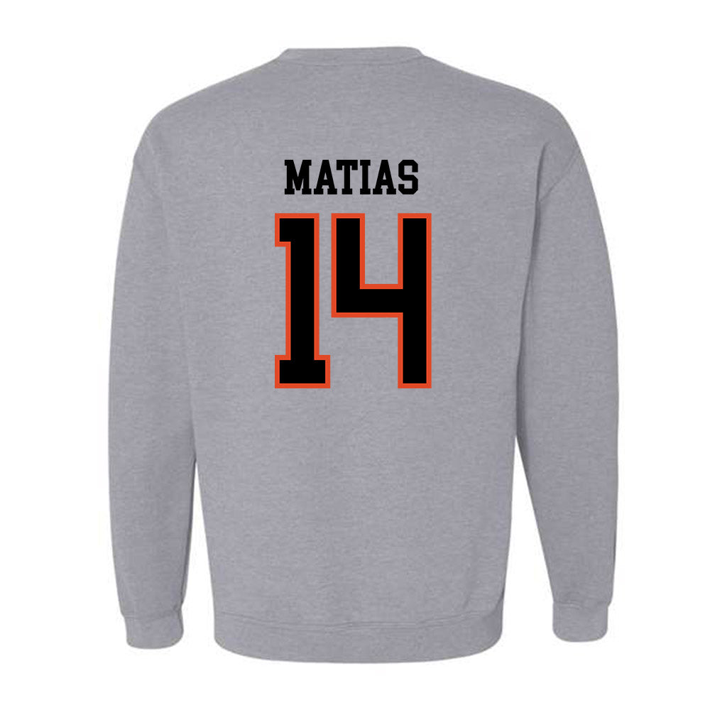 Oregon State - NCAA Women's Volleyball : Jackie Matias - Classic Shersey Crewneck Sweatshirt-2