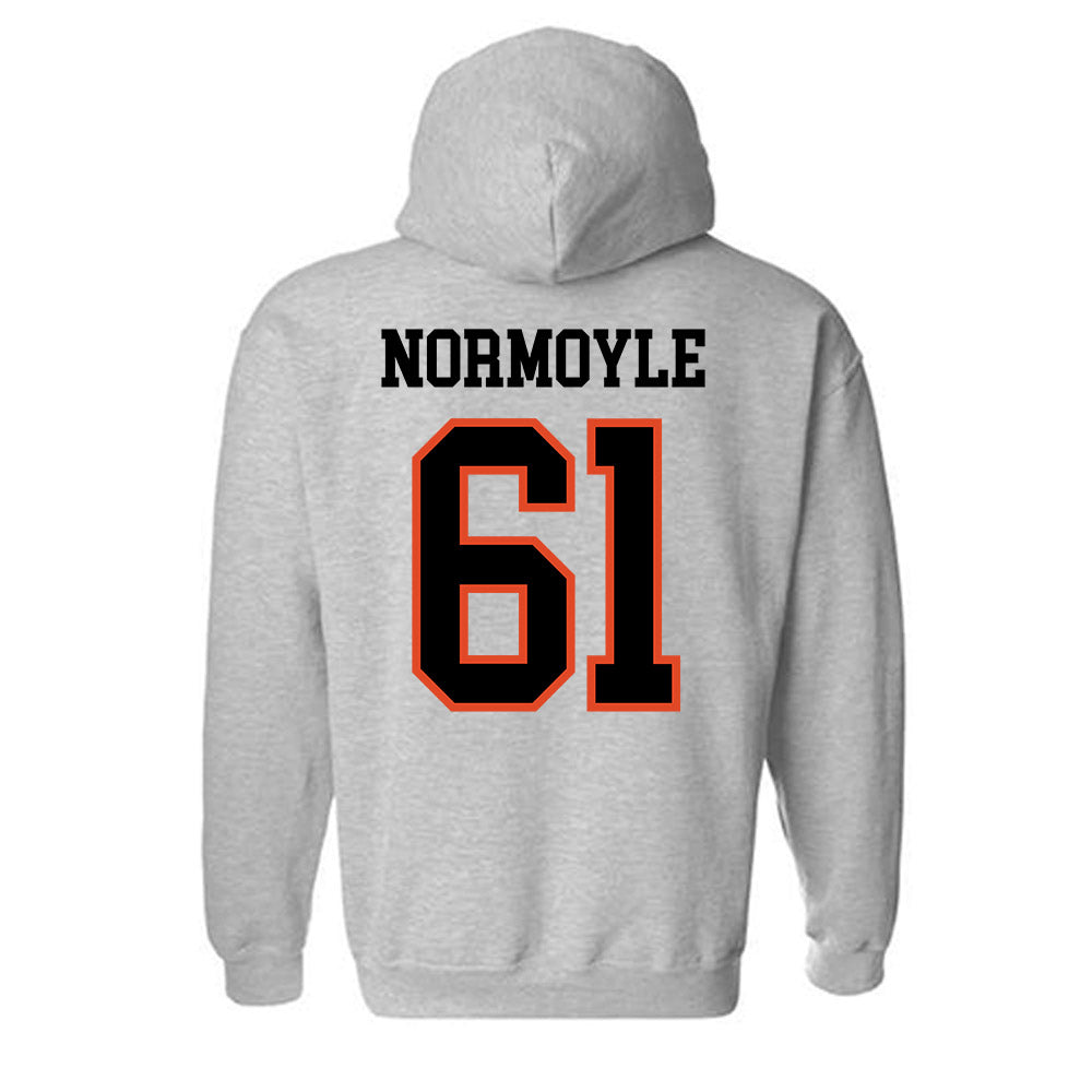Oregon State - NCAA Football : Jake Normoyle - Classic Shersey Hooded Sweatshirt-2
