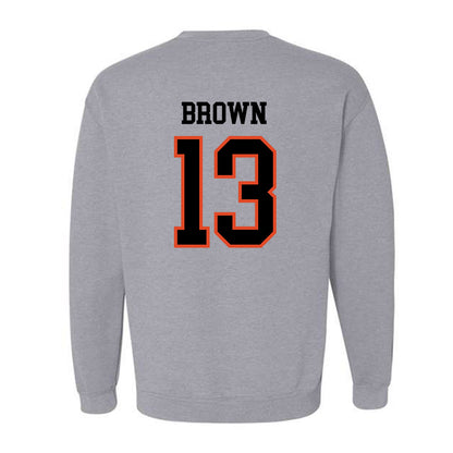 Oregon State - NCAA Football : Jeremiah Brown - Classic Shersey Crewneck Sweatshirt-2