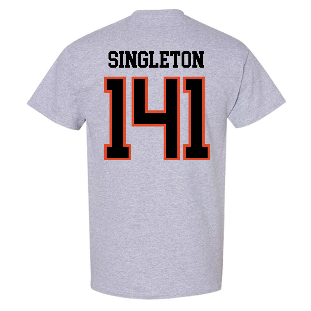 Oregon State - NCAA Wrestling : Nash Singleton - Classic Shersey T-Shirt-3
