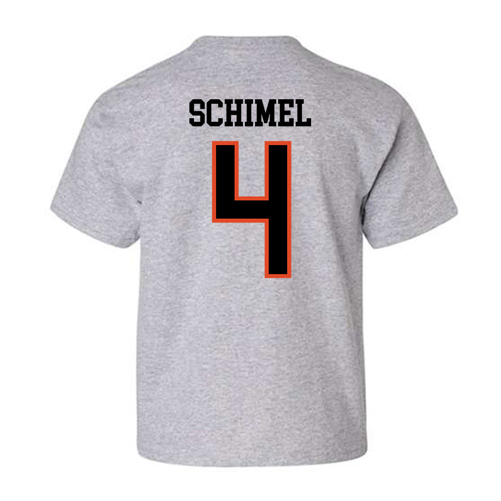 Oregon State - NCAA Women's Basketball : Ally Schimel - Classic Shersey Youth T-Shirt-3