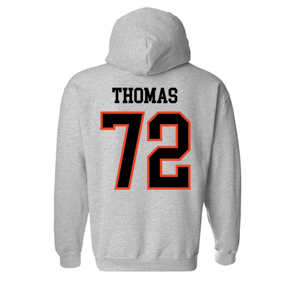Oregon State - NCAA Football : Noah Thomas - Classic Shersey Hooded Sweatshirt-2