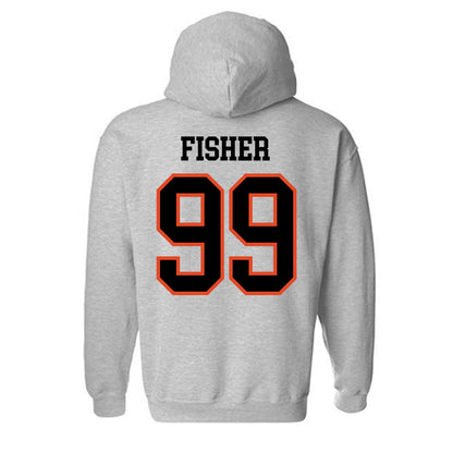 Oregon State - NCAA Football : Niklas Fisher - Classic Shersey Hooded Sweatshirt-3