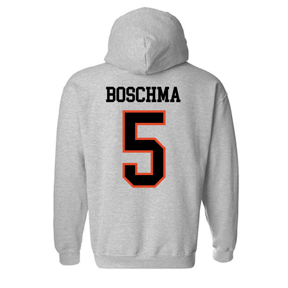 Oregon State - NCAA Football : Karson Boschma - Classic Shersey Hooded Sweatshirt-3