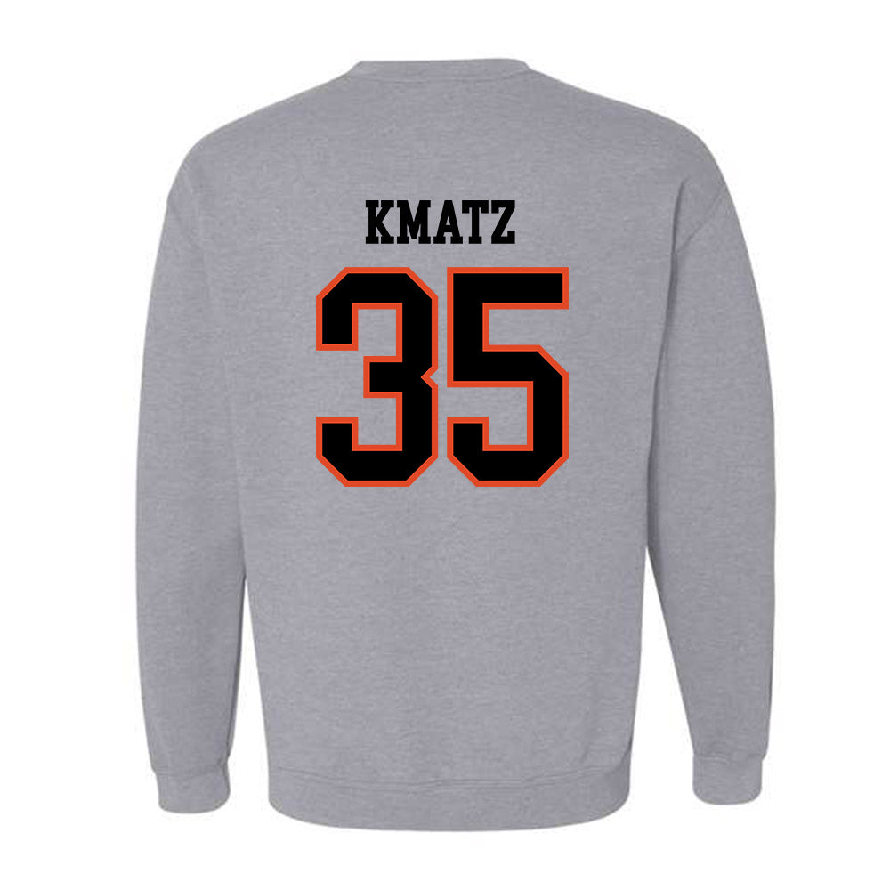 Oregon State - NCAA Baseball : Zach Kmatz - Classic Shersey Crewneck Sweatshirt-2