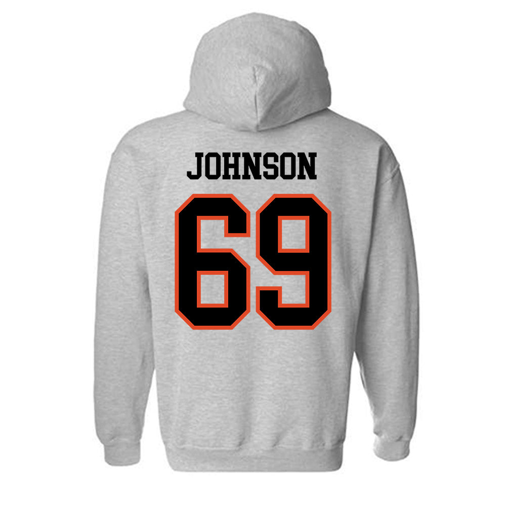 Oregon State - NCAA Football : Kwan Johnson - Classic Shersey Hooded Sweatshirt-2