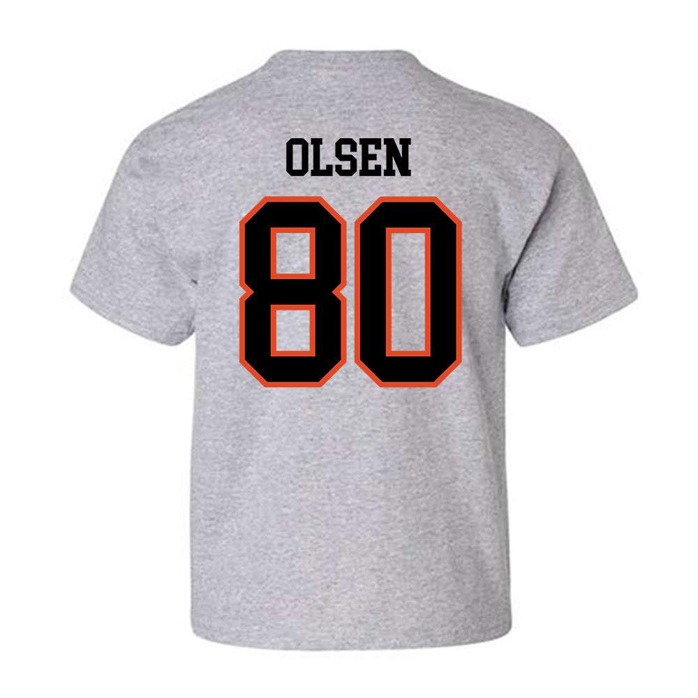 Oregon State - NCAA Football : Eric Olsen - Classic Shersey Youth T-Shirt-2