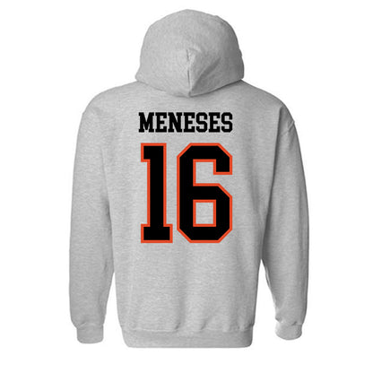 Oregon State - NCAA Men's Soccer : Massimo Meneses - Classic Shersey Hooded Sweatshirt-3