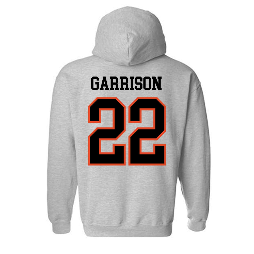 Oregon State - NCAA Football : Tre Garrison - Classic Shersey Hooded Sweatshirt-2
