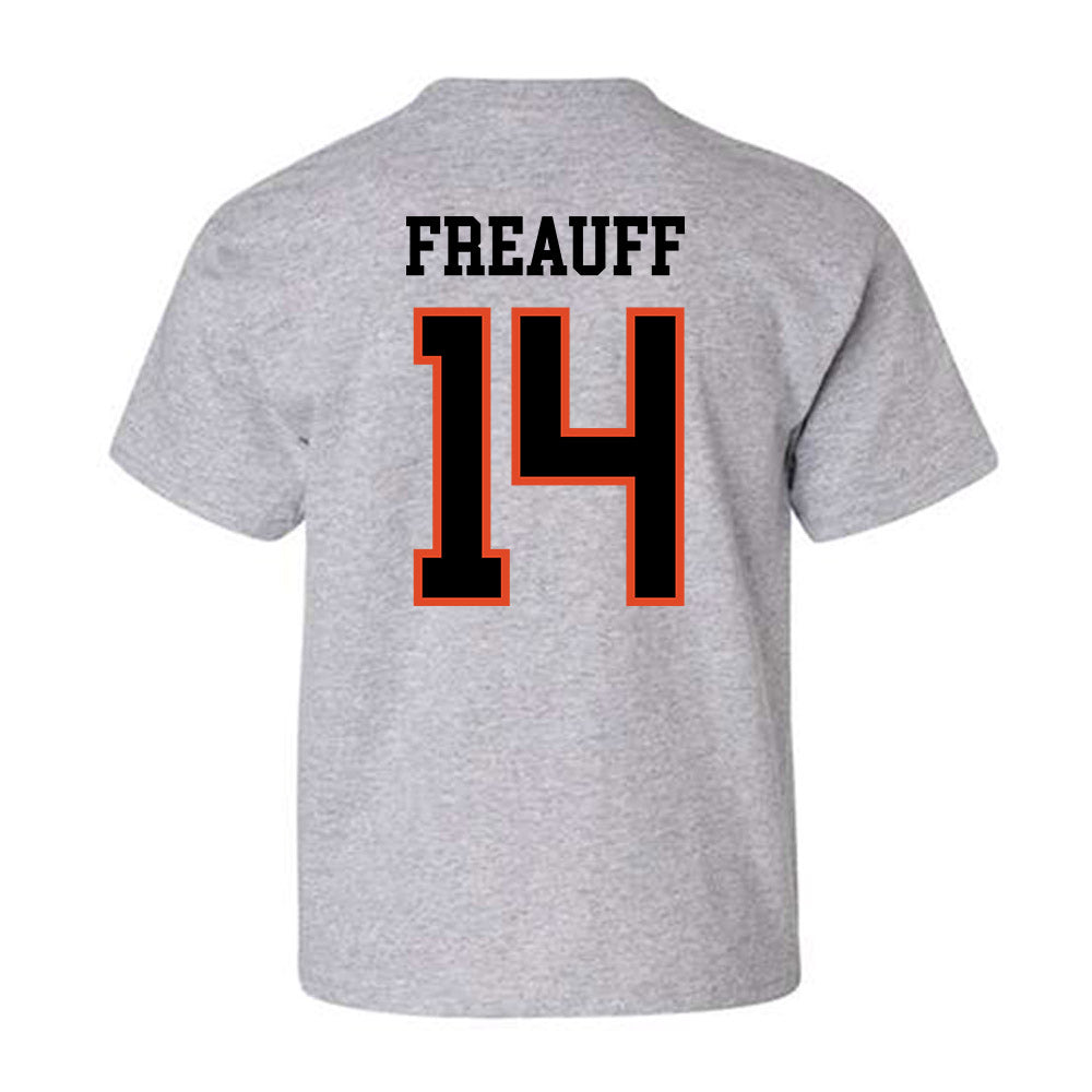 Oregon State - NCAA Football : Eddie Freauff - Classic Shersey Youth T-Shirt-2