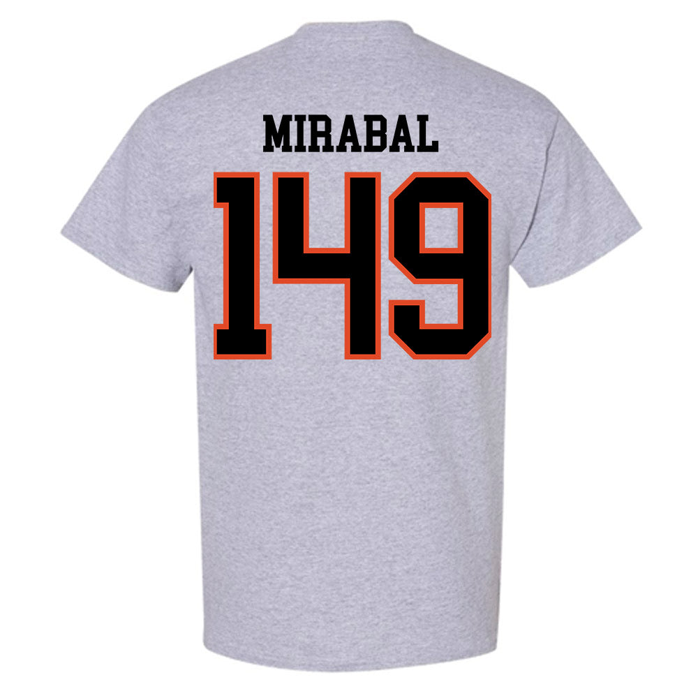 Oregon State - NCAA Wrestling : Moses Mirabal - Classic Shersey T-Shirt-2