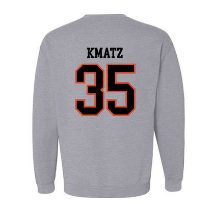 Oregon State - NCAA Baseball : Zach Kmatz - Classic Shersey Crewneck Sweatshirt-3